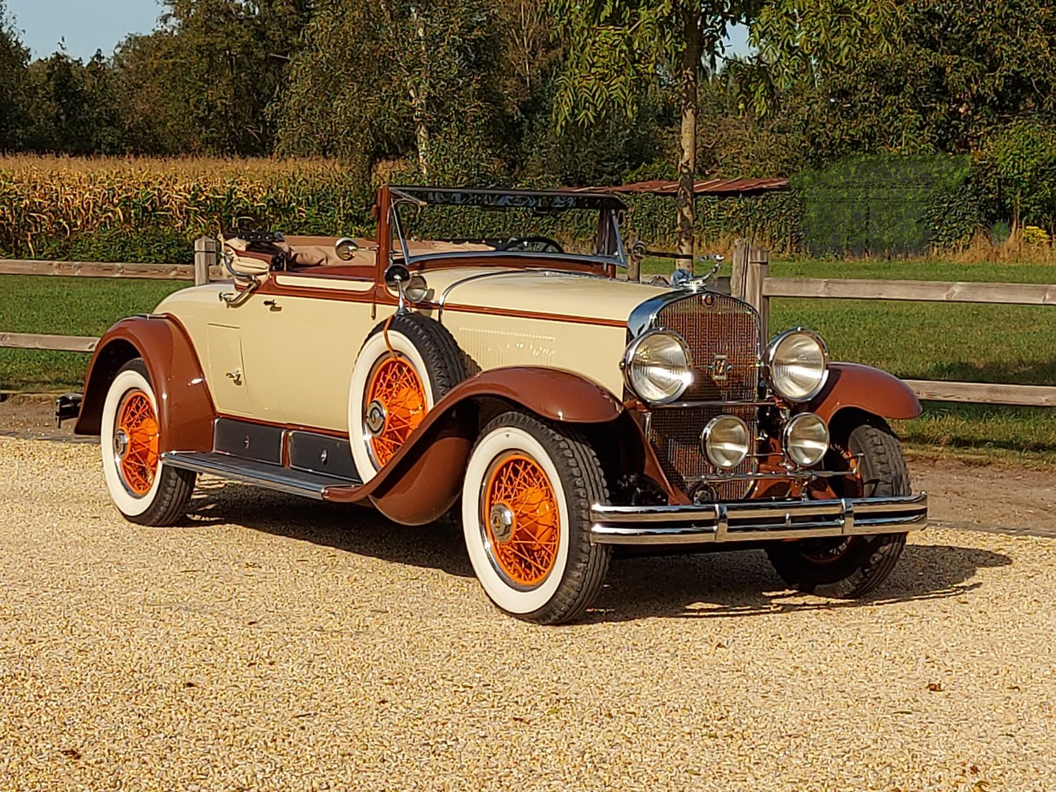 Cadillac 341A, convertible coupé, 1928, V8, lhd, NEW PRICE: € 129.000 ...